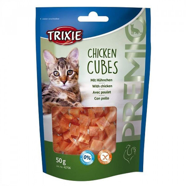 Trixie Premio Chicken Cubes С курицей для кошек фото