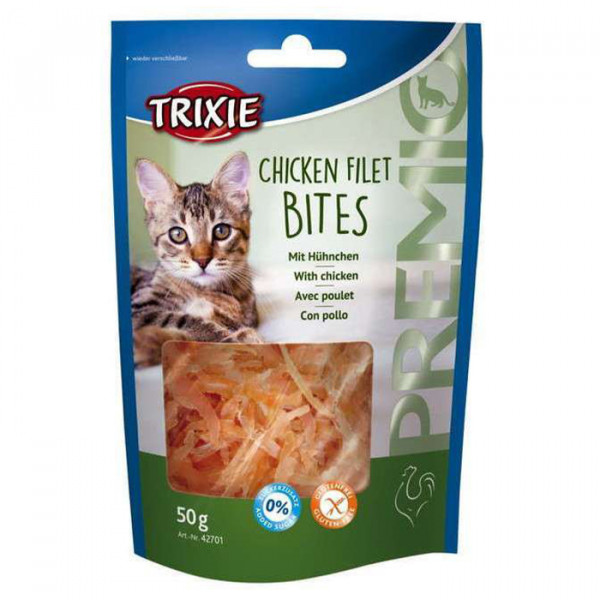 Trixie Premio Chicken Filet Bites З куркою для кішок фото
