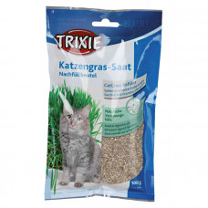Тrixie Cat Grass Трава для кішок, насіння ячменю, пакет