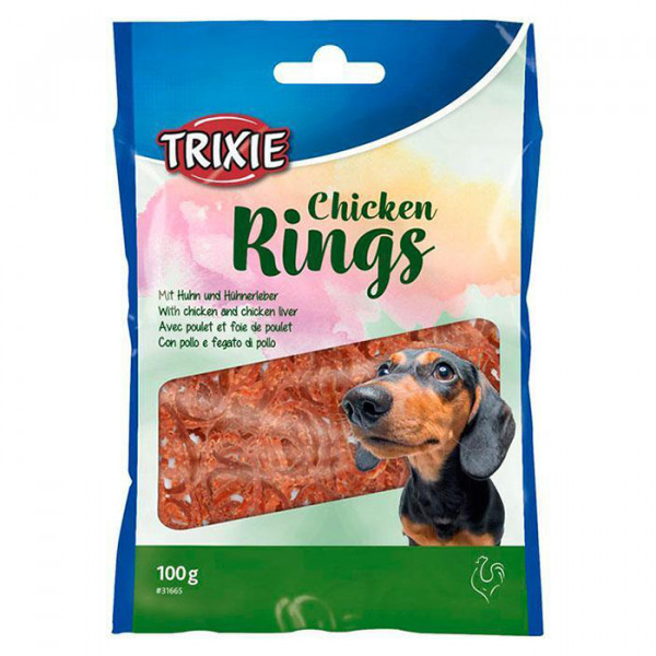 Trixie Chicken Rings Кольца с курицей для собак фото