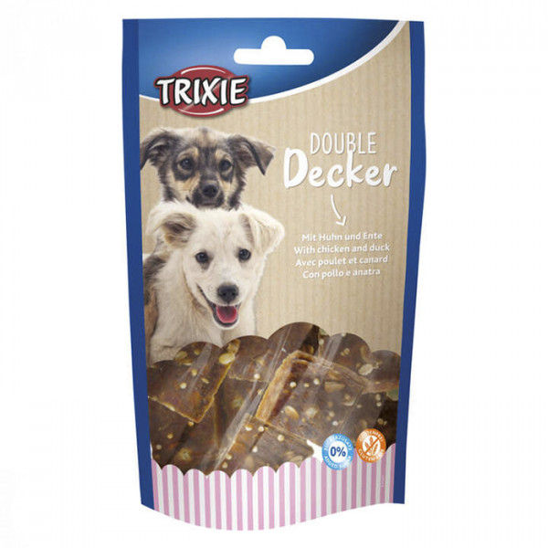 Trixie Double Decker С курицей и уткой для собак фото