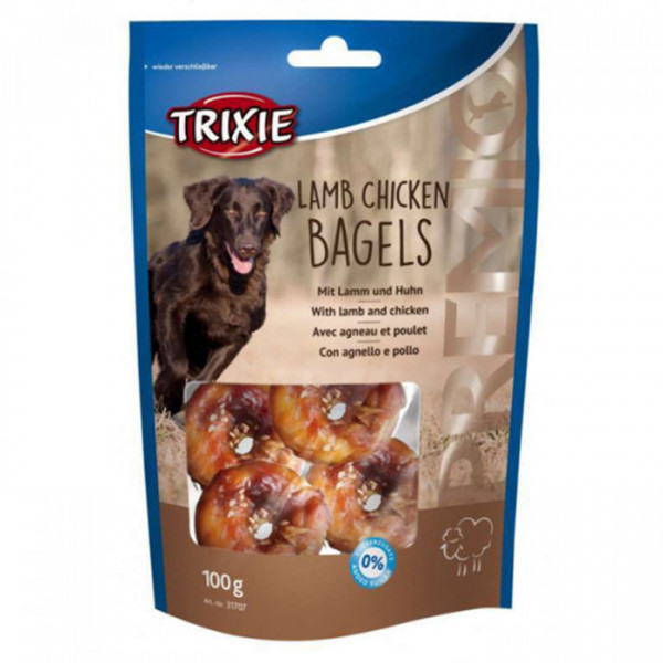  Trixie Lamb Chicken Bagels Пончики с ягненком и курицей для собак фото