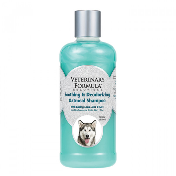 Veterinary Formula Soothing & Deodorizing Oatmeal Shampoo Успокаивающий и дезодорирующий шампунь для собак и кошек фото