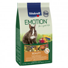 Vitakraft Emotion Beauty Полнорационный корм для длинношерстных кроликов, для кожи и шерсти фото