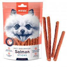 Wanpy Salmon Sticks Палочки с лососем для собак