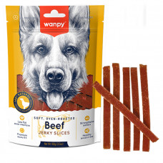 Wanpy Soft Beef Jerky Slices Ломтики говядины с уткой для собак