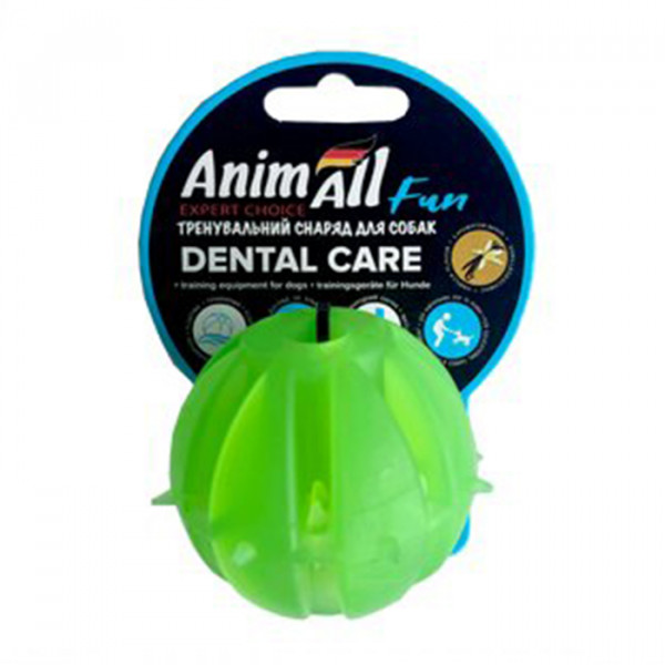 AnimAll Игрушка Fun мяч вкусняшка для собак, 5 см фото