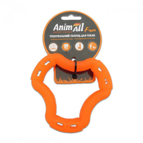 AnimAll Fun - Игрушка кольцо 6 сторон для собак 12 см фото