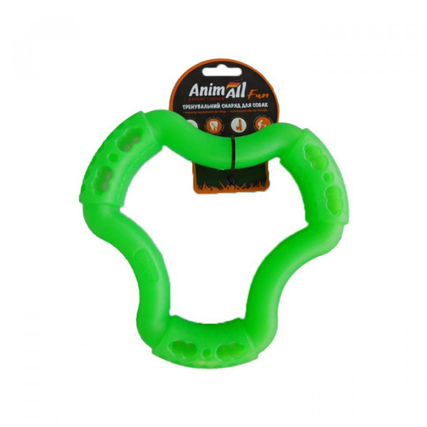 AnimAll Fun - Іграшка кільце 6 сторін для собак 20 см фото
