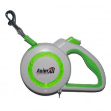 AnimAll Повідець-Рулетка М для котів та собак вагою до 25 кг, довжина 5 м