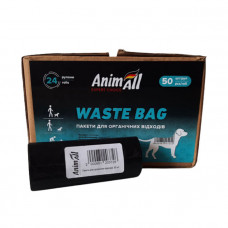 AnimAll Пакети для собачих фекалій, 24 рулони по 50 пакетів