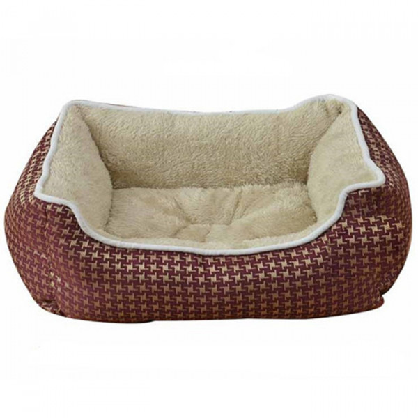 AnimAll Nena Star XL Bordo Лежак для собак и котов, бордо фото