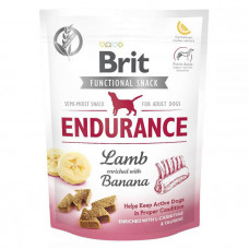 Brit Care Functional Snack Endurance Lamb & Banana Для активних собак усіх порід з ягнятком та бананом фото