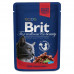 Brit Premium Cat Beef Stew & Peas консерва для котів з тушкованою яловичиною та горошком в апетитній підливі фото