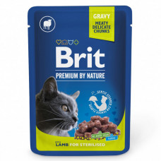 Brit Premium Cat Lamb for Sterilised Консервований корм з ягнятком для стерилізованих кішок