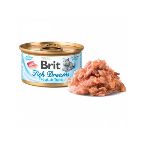 Brit Cat Fish Dreams Trout & Tuna, 80 гр фото