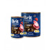 Brit Premium by Nature Turkey & Liver консерва для щенков с мясом индейки и индюшиной печенью (паштет) фото