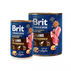 Brit Premium by Nature Lamb & Buckwheat Sensitive фото