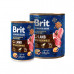 Brit Premium by Nature Lamb & Buckwheat Sensitive консерва для собак з м'яса ягняти з гречкою (паштет) фото