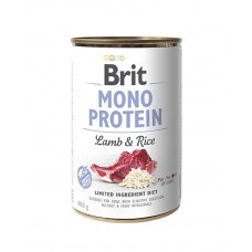 Brit Mono Protein Dog з ягням і темним рисом фото