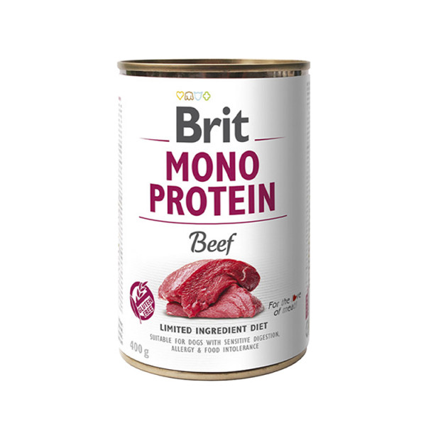 Brit Mono Protein Dog  с говядиной  фото