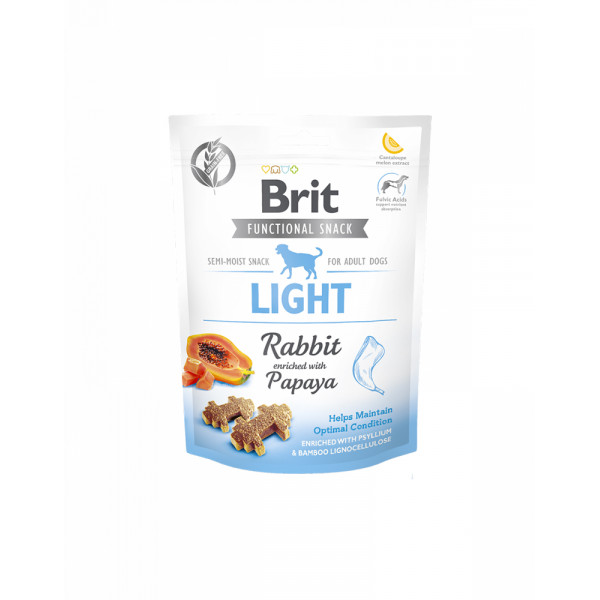 Brit Care Light Для поддержания оптимального физического состояния у собак с кроликом и папайей фото