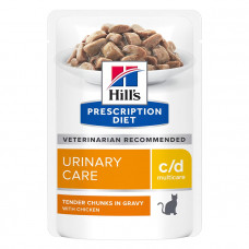 Hill's Prescription Diet Feline c/d Urinary Care Chicken Влажный корм для кошек с курицей