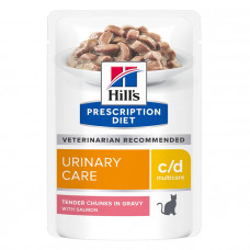 Hill's Prescription Diet Feline c/d Urinary Care Salmon Влажный корм для кошек с лососем