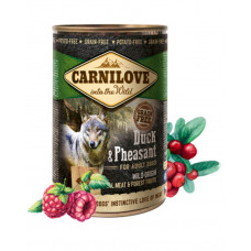 Carnilove Adult Duck & Pheasant консерва для собак с уткой и фазаном (паштет) фото