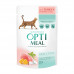 OptiMeal Adult Cats Turkey & Pumpkin Sauce Консервированный корм с индейкой для взрослых кошек фото