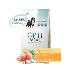 OptiMeal Для дорослих собак великих порід (від 25 кг) - курка