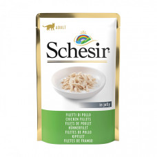 Schesir Chicken Fillets консерва для котів з філе курки в желе