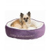 Trixie Лежак "Pet's Home" пурпурний/кремовий з сердечком, для собак фото