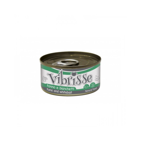 Vibrisse Для дорослих кішок з тунцем і корюшкою фото