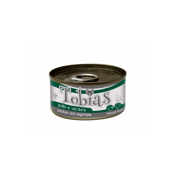 Tobias Для дорослих собак з куркою і овочами, 170 гр фото