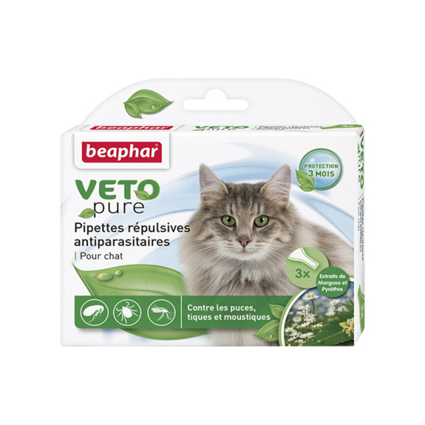 Біокаплі Beaphar VETO pure для котів і кошенят фото