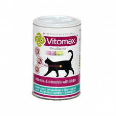 Vitomax Вітаміни для здорової шкіри та шерсті котів з біотином