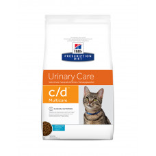 Hill's Prescription Diet Feline c/d Multicare Urinary Care корм для кошек с океанической рыбой