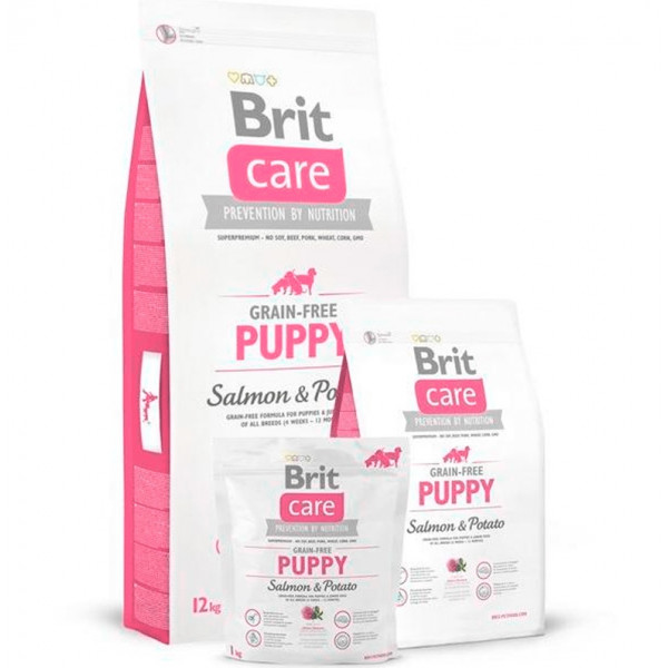 Brit Care Grain-free Puppy Salmon & Potato фото