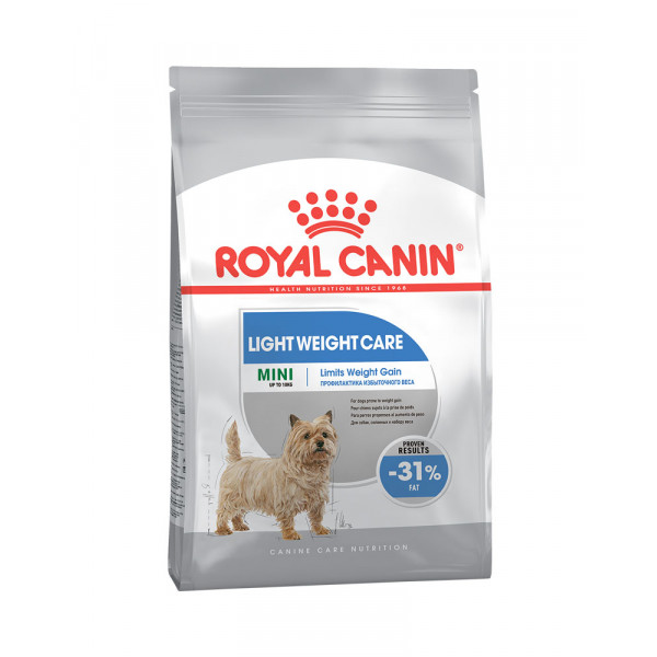 Royal Canin Mini Light Weight Care сухой корм для собак маленьких пород способствует профилактике появления избыточного веса фото